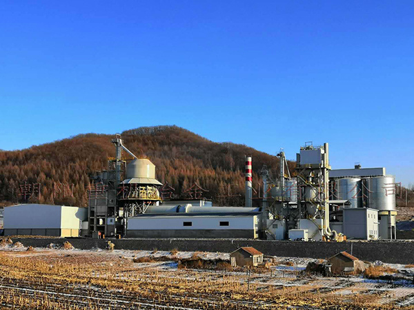 柳河县天翊钙业有限公司600t/d活性石灰回转窑生产线